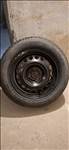 1 db Opel Astra G gyári lemezfelni gumival pótkeréknek, R15 6Jx15H2 ET49 4x100