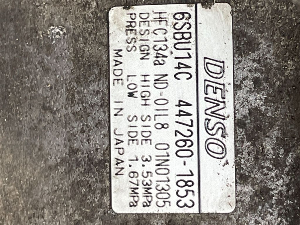 BMW 1 E87 Klímakompresszor 014801 3. kép