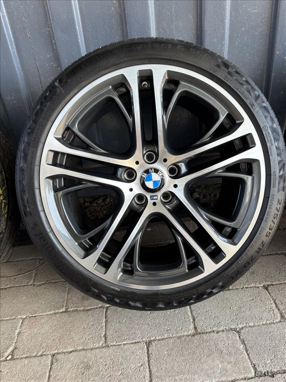 Eladó gyári BMW X4 style 310  változó méretű alufelni  nyári gumival. 2. kép