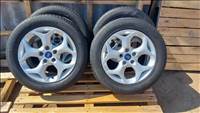 5x105 lyukosztású 16" használt (gyári felni) alufelni, rajta 215/55 használt Kumho nyári gumi gumi