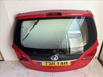12979 Opel Meriva B Csomagtérajtó Piros