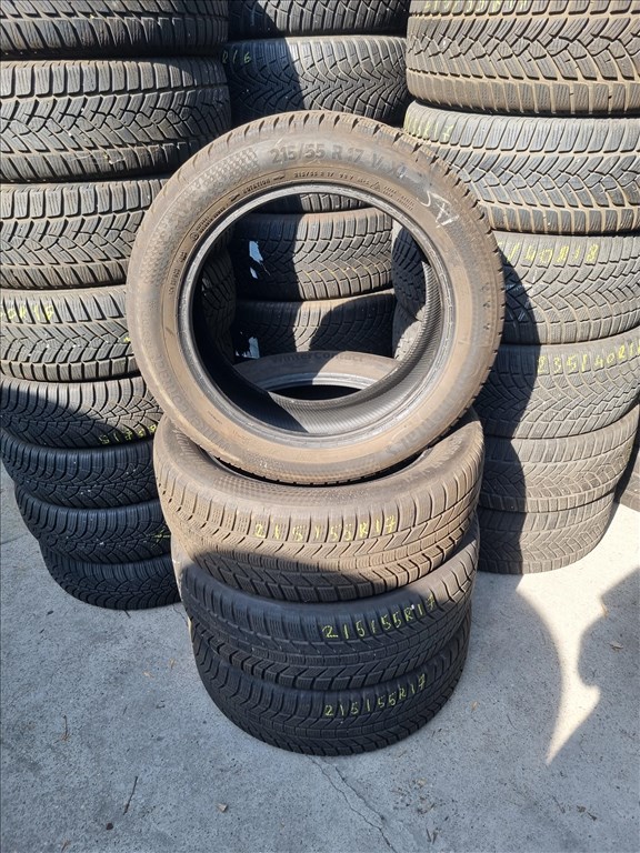  215/5517" újszerű Continental WinterContact TS870P téli gumi 4db  2. kép