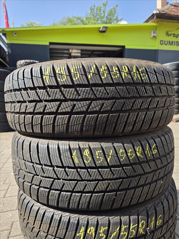  195/5516" újszerű Barum polaris 5 téli gumi  3. kép