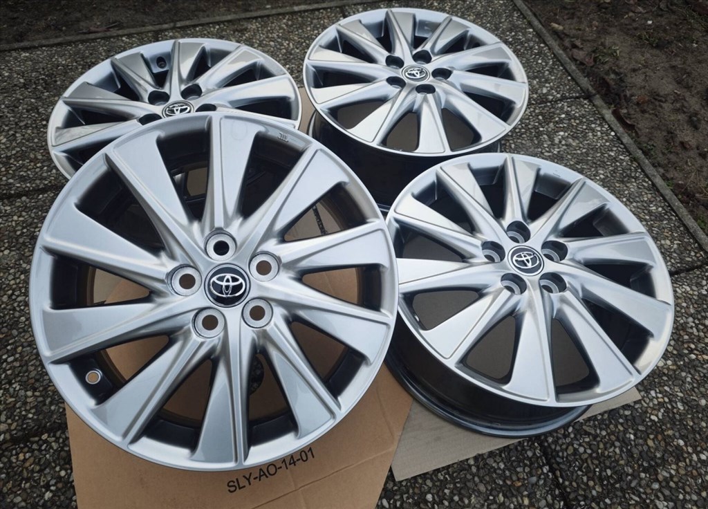 ÚJ 5x100 16 Toyota gyári alufelni r16 " Yaris Prius Lexus CT 2. kép