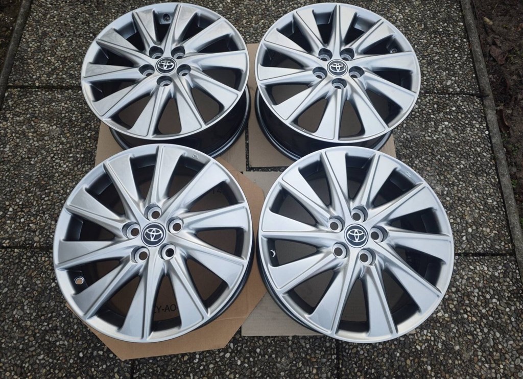ÚJ 5x100 16 Toyota gyári alufelni r16 " Yaris Prius Lexus CT 4. kép