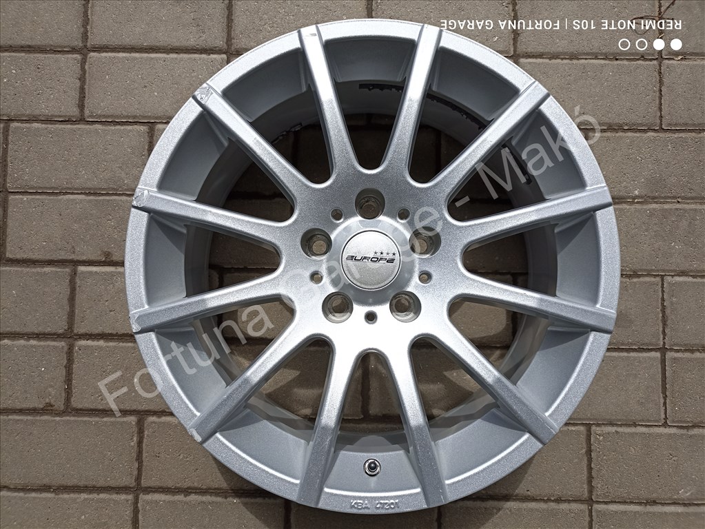 5x112 17" Aluett Type 10 használt alufelni garnitúra 6. kép