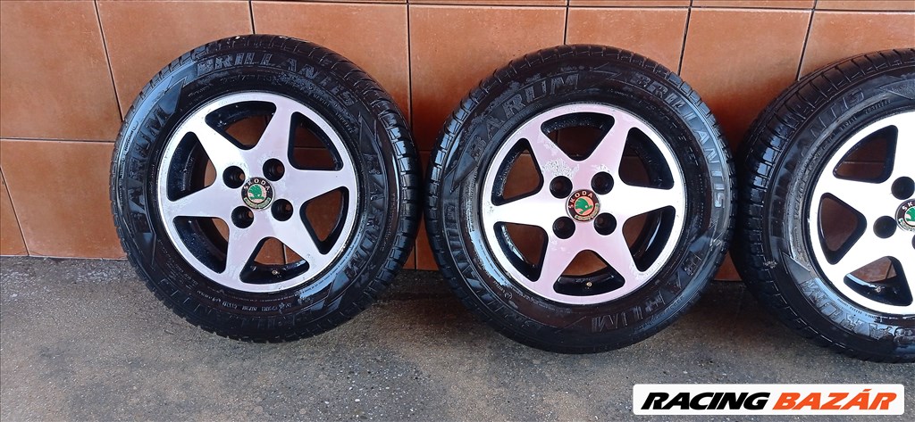 SKODA PICK UP 13" ALUFELNI 4X100 NYÁRI 175/70R13 GUMIVAL OLCSÒN!!! 1. kép