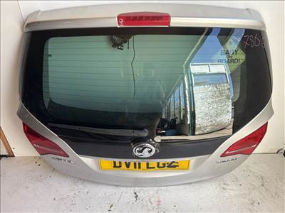 7886 Opel Meriva B Csomagtérajtó Z176 Ezüst