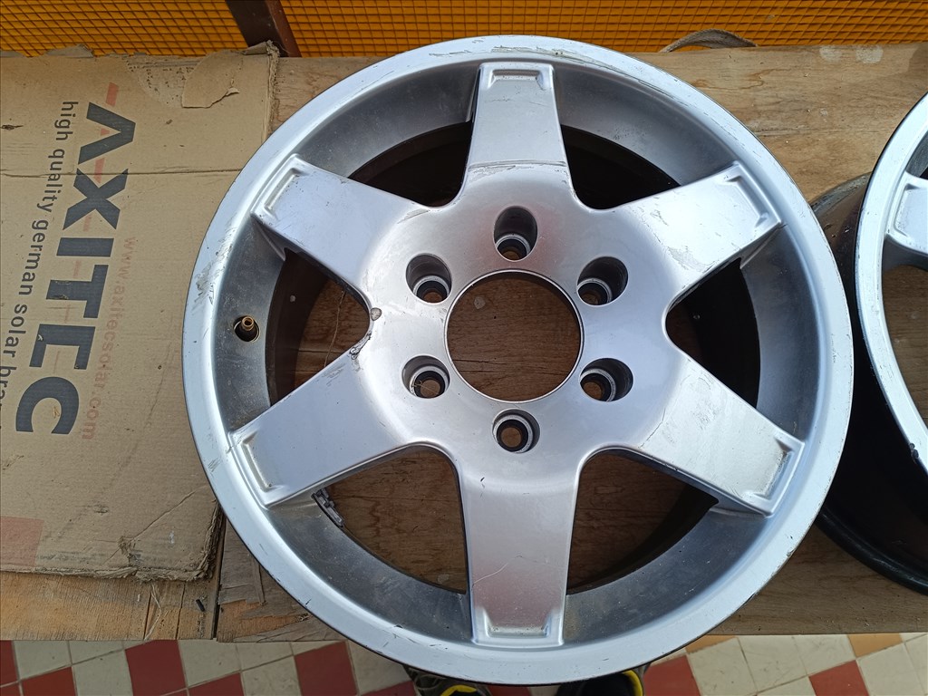 16" használt Alessio alufelni 6-os lyukosztás, Mitsubishi, Toyota, Nissan 3. kép