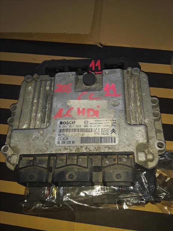Peugeot 206 CC 1.6 HDI ECU BSI  E01-01 HG 3. kép