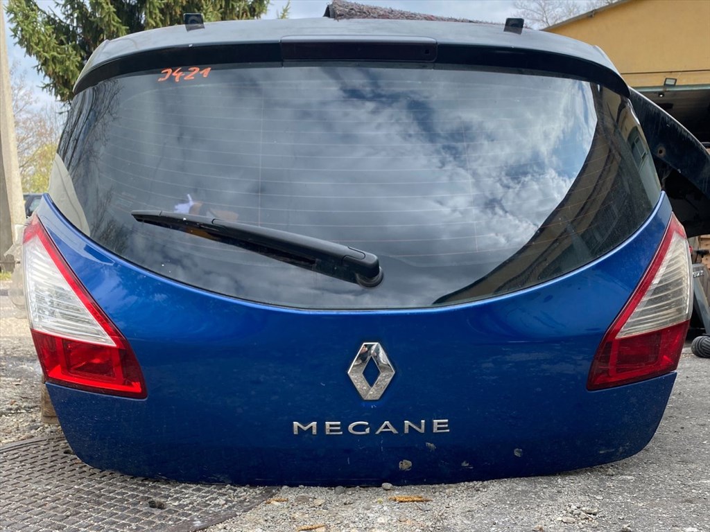 RENAULT MEGANE III Ferdehátú BZ0_ Csomagtérajtó (Részeivel) 2. kép