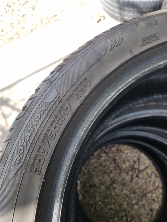  205/5017" újszerű Fulda KristallControl HP 2 téli gumi 4db  5. kép