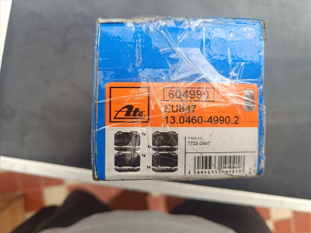 ATE 13.0460-4990.2 fékbetétkészlet Mercedes 3. kép