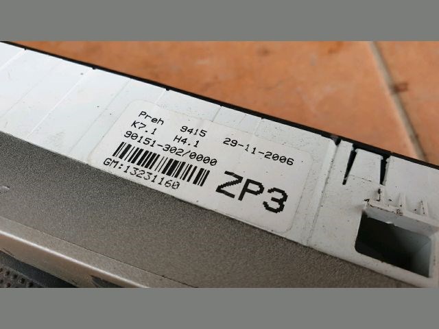 Opel Astra H, Opel Zafira B Fűtéskapcsoló  13231160 3. kép