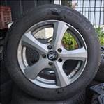 AUDI A4 ALUFELNI R16" 5x112 GARNITURA ELADÓ TÉLI GUMIKKAL! MSW designed by O.Z.