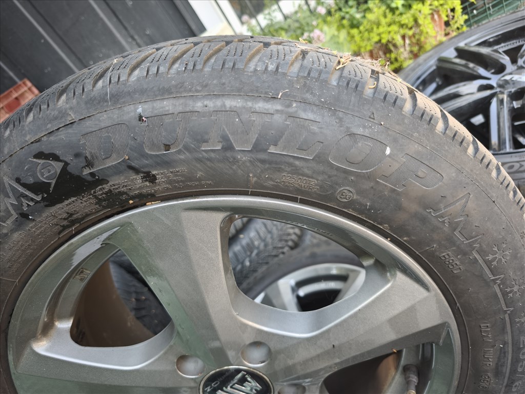 AUDI A4 ALUFELNI R16" 5x112 GARNITURA ELADÓ TÉLI GUMIKKAL! MSW designed by O.Z.   2. kép