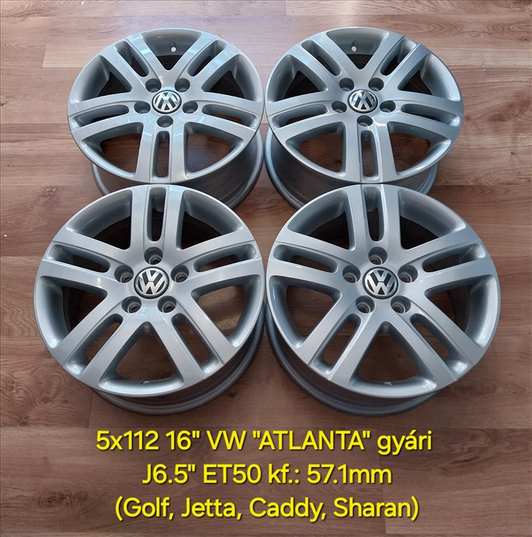 5x112 16" VW ATLANTA gyári alufelni garnitúra /újszerű/ 1. kép