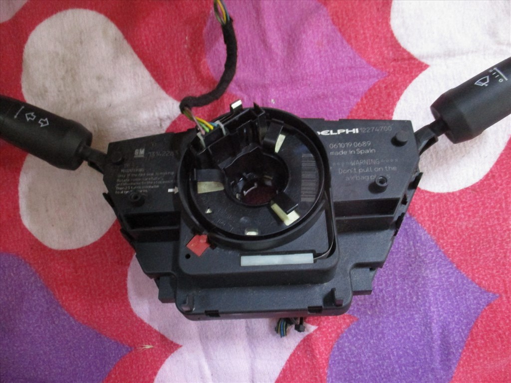 Opel Corsa D kormánykapcsoló bajuszkapcsoló kompletten 13142283 12274700 3. kép