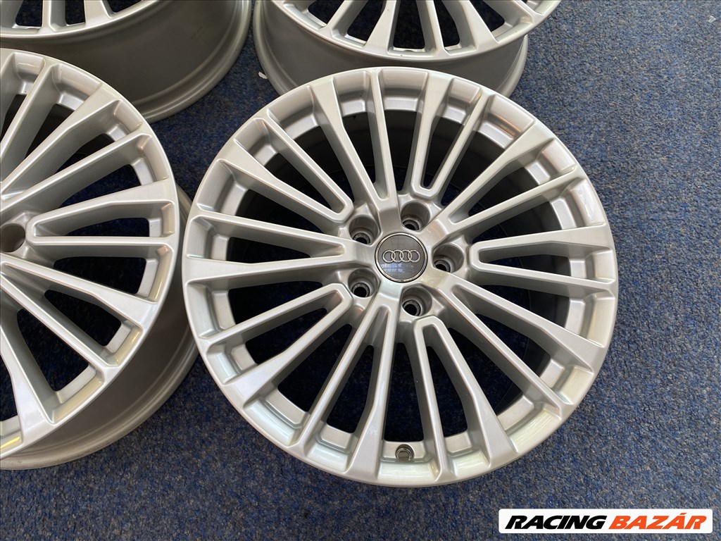 (3714)  Audi 18 gyári alufelni felni, 5x112, A6 Q5 A4 4. kép