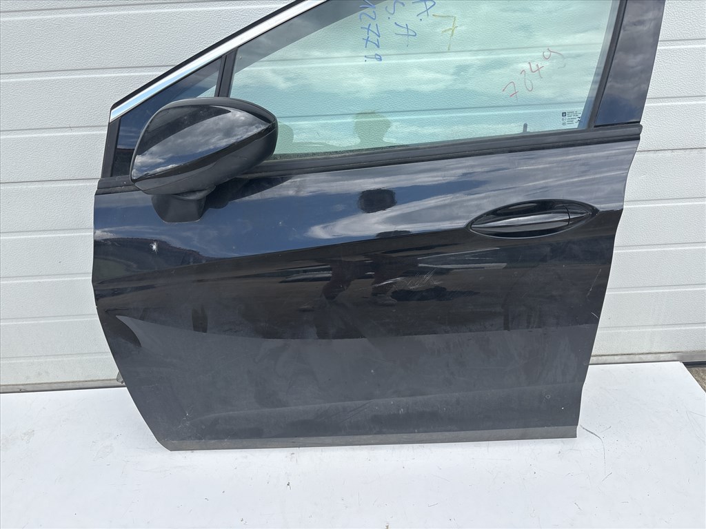 12779 Opel Astra K Bal első Ajtó Fekete Y22c 2. kép