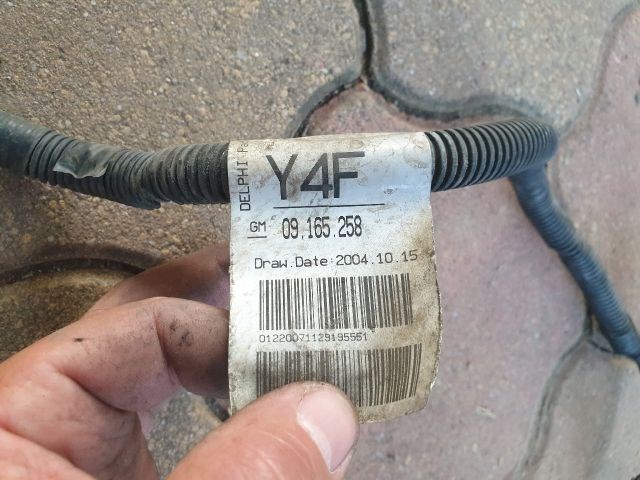 Opel Astra H 1.6 Váltó vezérlő kábelköteg Z16xer easytronic 09165258 3. kép