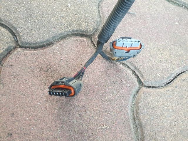 Opel Astra H 1.6 Váltó vezérlő kábelköteg Z16xer easytronic 09165258 4. kép