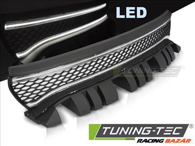 DODGE CHARGER 14-23 Fekete LED-es hűtőrács 