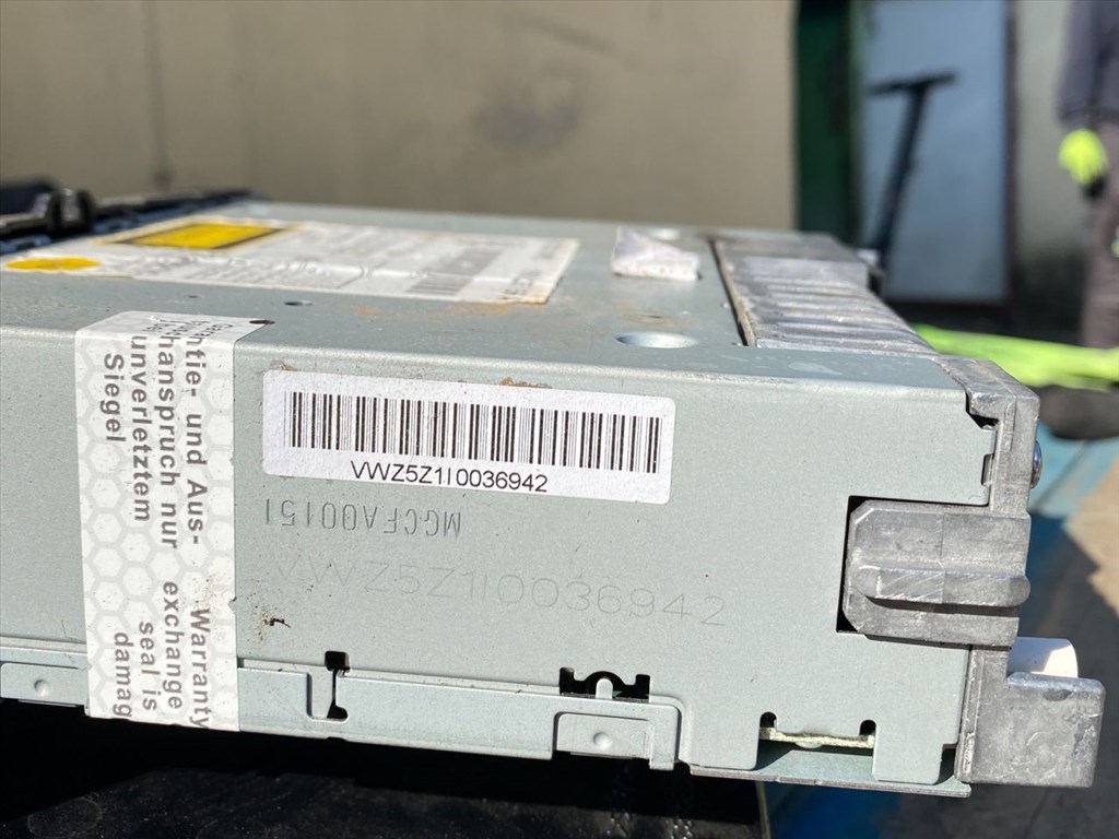 VW GOLF VI 5K1 Rádió / CD 5. kép