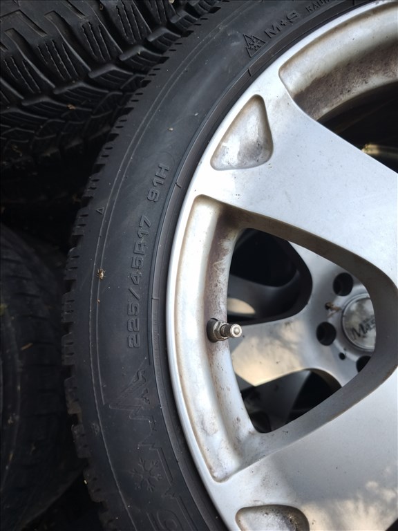 KRONPRINZ MAGMA 5x112 ALUFELNI R17" + DUNLOP TÉLI GUMI GARNITURA ELADÓ! 2. kép