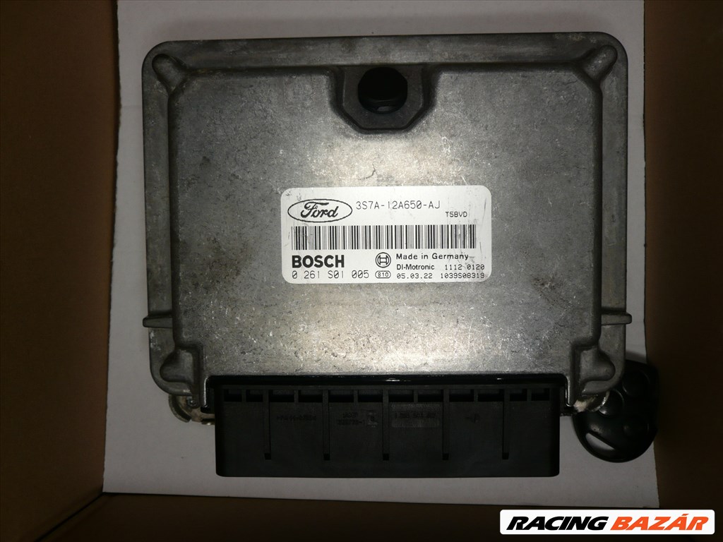 Ford mondeo mk3 1,8 SCI motorvezérlő 3s7a12a650aj bosch0261s01005 1. kép