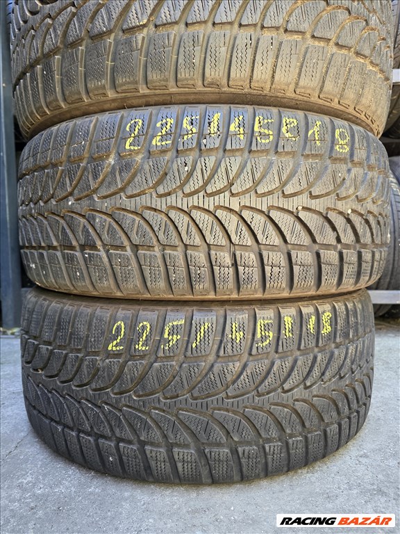  225/4518" használt Bridgestone Blizzak LM-32téli gumi 2. kép