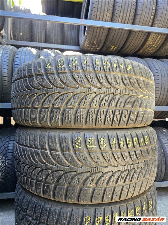  225/4518" használt Bridgestone Blizzak LM-32téli gumi 3. kép