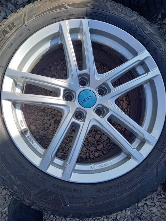 BMW F90 G31 Dezent 5x112 7.5x17 alu szett 225/55R17 Téli good year sxx4 3. kép