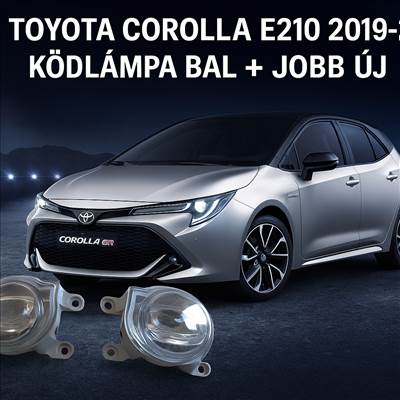 Toyota Corolla (E210) ÚJ gyári ködlámpa / pár 8122012240 8121012240