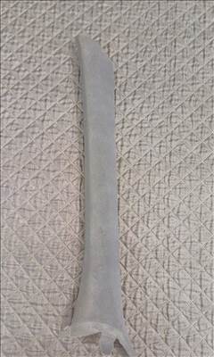 BMW 3-as, E36 coupe A oszlop borítás, oszlop takaró, M-es, fekete, antracit  1977759