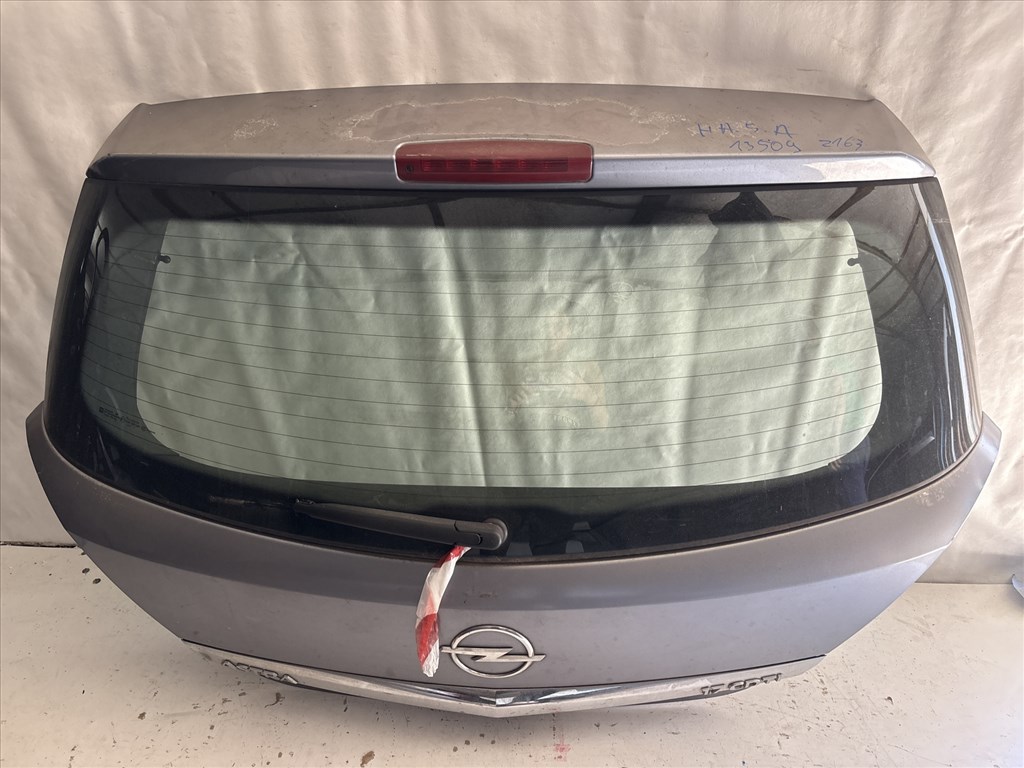 13509 Opel Astra H 2004-2010 Csomagtérajtó Z163 Ezüst 5 ajtós 1. kép