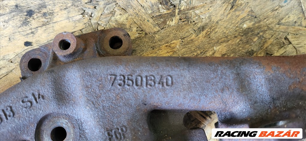 Fiat PUNTO Opel CORSA 03 Turbó kipufogócsonk csonk leömlő torok 5287 73501340 9. kép
