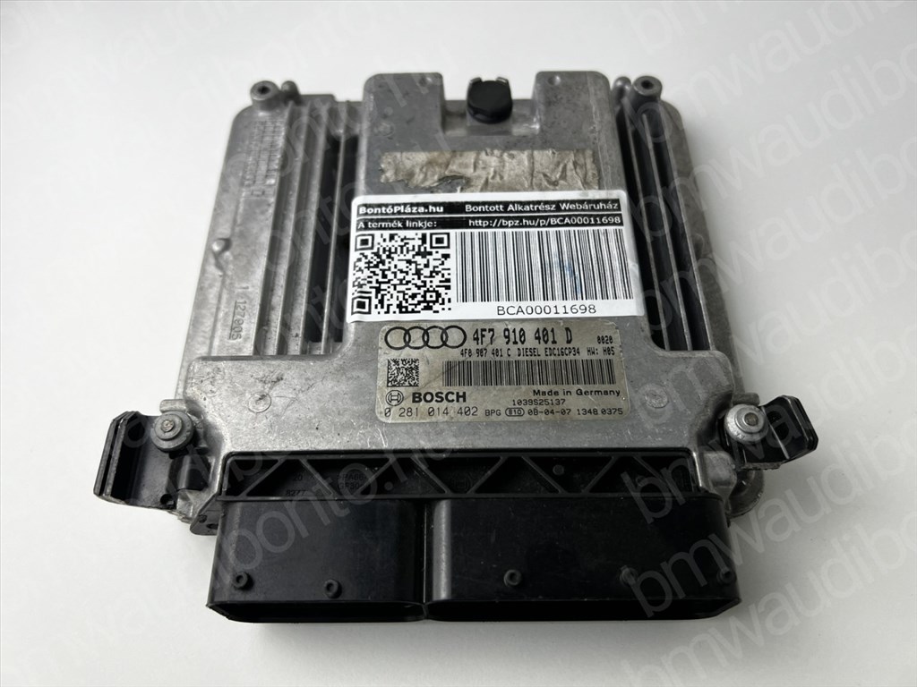 AUDI A6 C6 (4F2)  2.7 TDI Motorvezérlő egység/modul (4F7910401D) 3. kép