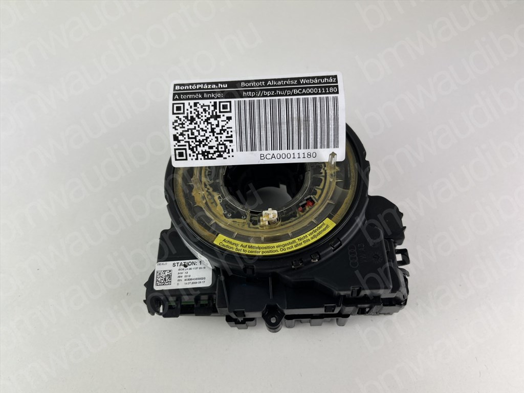 AUDI A4 B8 (8K2) Légzsákátvezető szalagkábel (8K0953568F) 3. kép