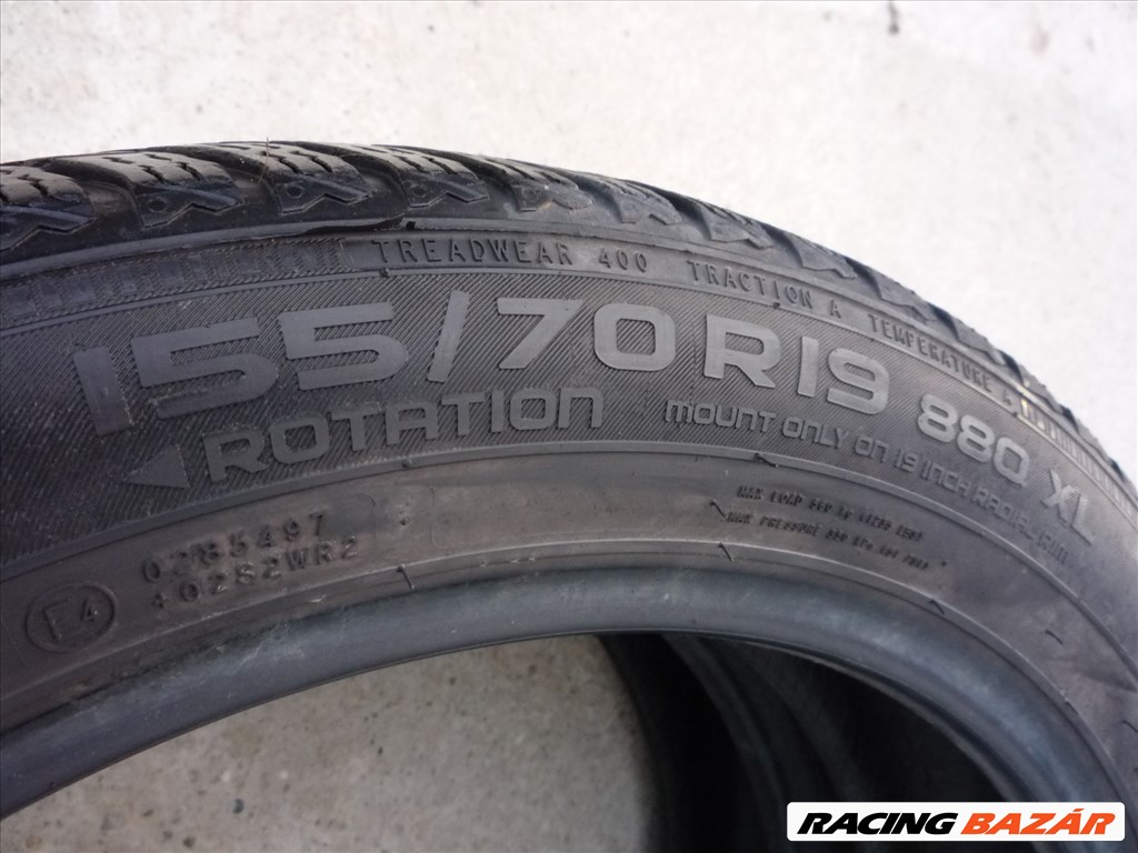155/70R19 Nokian téli gumi 2db eladó! 3. kép