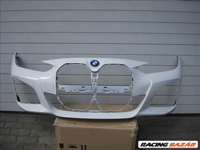 BMW I4 G26 M-Sport radaros első lökhárító 8738585 2021-től Hibátlan