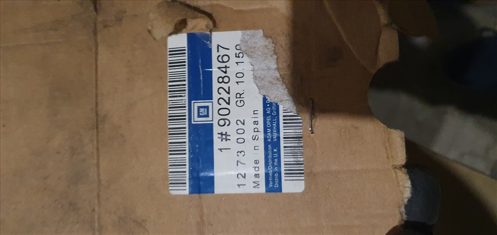 Opel Vectra A hátsó ablaktörlő motor 90228467 3. kép