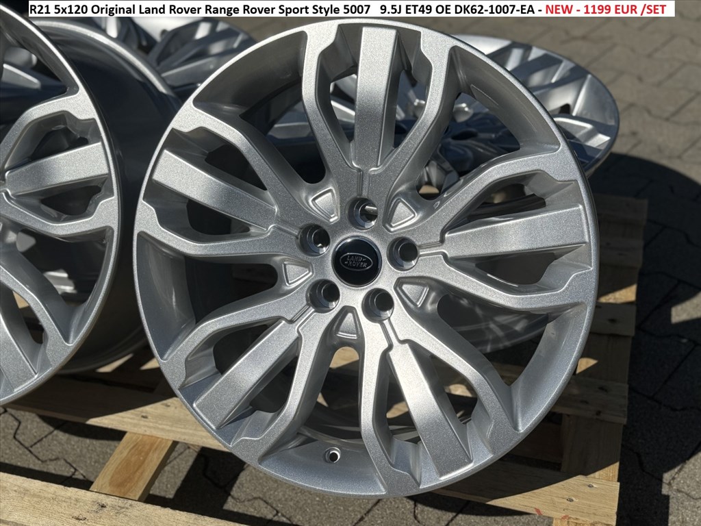 R21 5x120 Original Land Rover Range Rover Sport Style 5007  új gyári alufelnik  1. kép