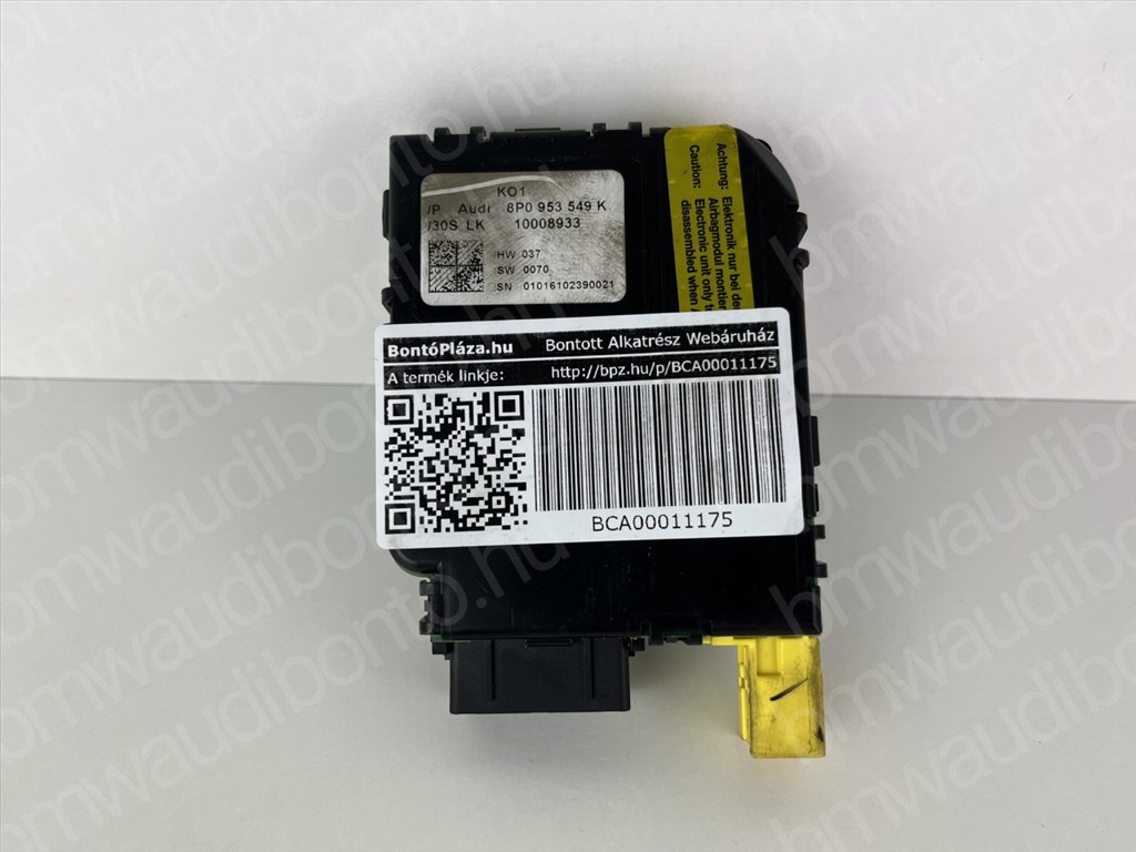 AUDI A3 Sportback (8PA) Multikormány vezérlőegység/modul (8P0953549K) 3. kép