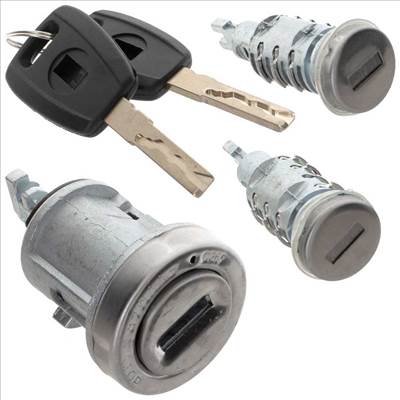 Peugeot Boxer ajtózár zárbetét és gyújtáskapcsoló betét szett (kulccsal) 2006–2023