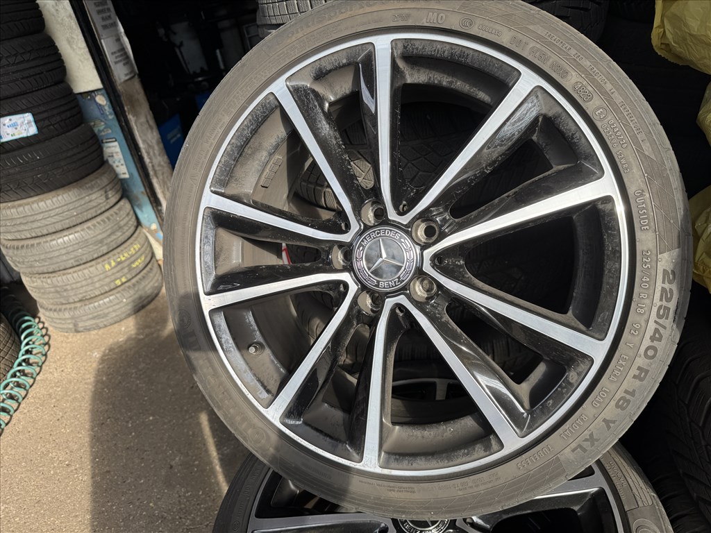 Mercedes Benz B-Klasse Avantgarde gyári 7,5X18-as 5X112-es ET52-es könnyüfém felni garnitura eladó 4. kép