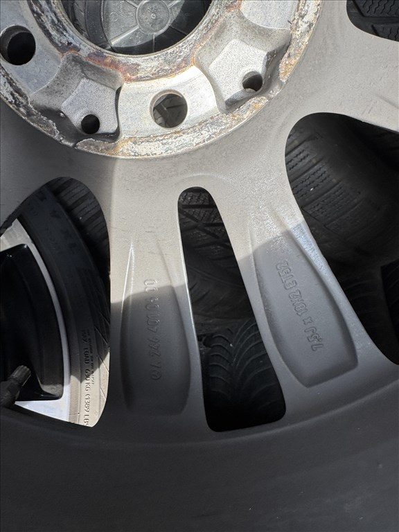 Mercedes Benz B-Klasse Avantgarde gyári 7,5X18-as 5X112-es ET52-es könnyüfém felni garnitura eladó 7. kép