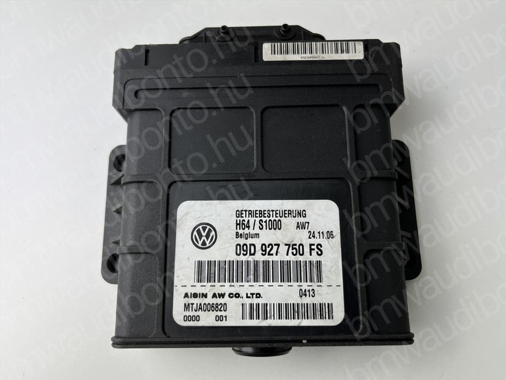 AUDI Q7 (4LB)  3.0 TDI quattro Automataváltó vezérlőegység/modul (09D927750FS) 1. kép