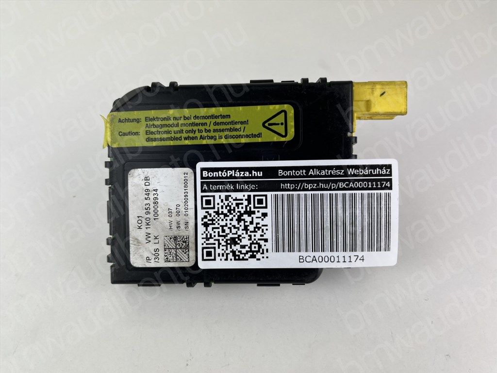 AUDI A3 Sportback (8PA) Multikormány vezérlőegység/modul (1K0953549DB) 3. kép