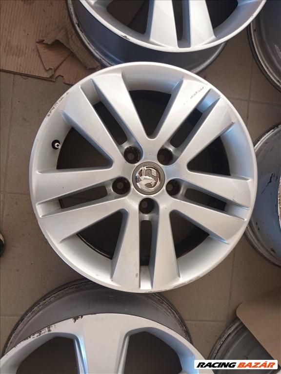 Opel h astra b meriva b zafira 5x110 lyukosztású 6,5JJ 16" használt gyari alufelni tkn 13 2. kép